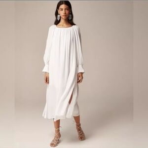 J Crew Collection sheer maxi dress